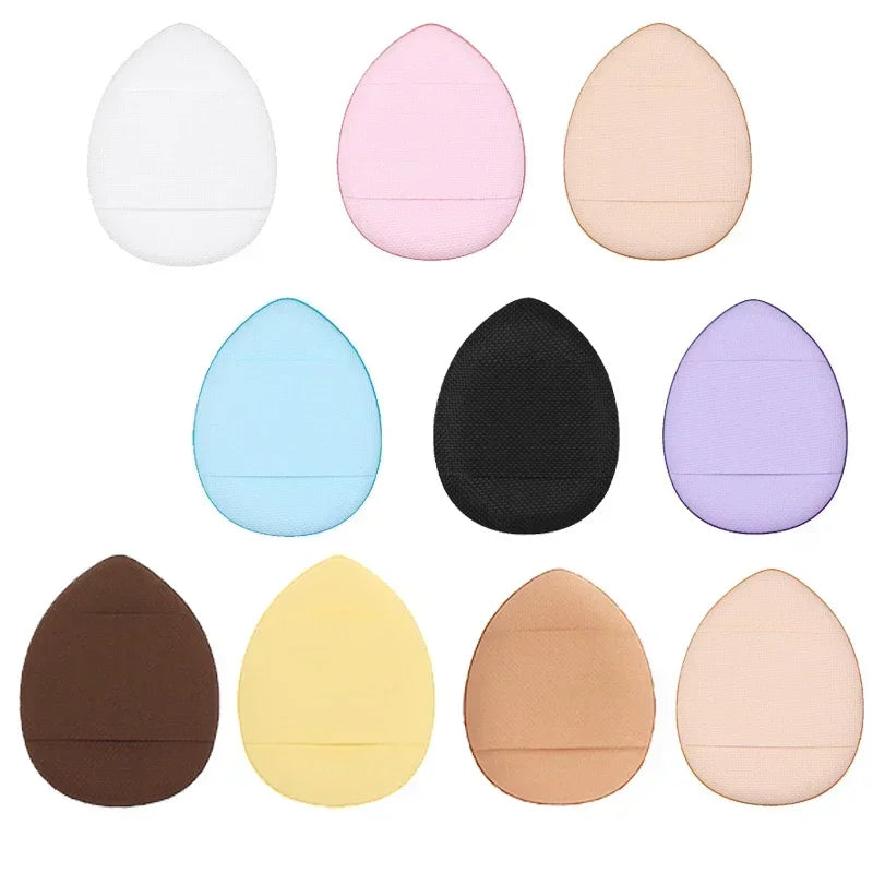5/10Pcs Mini Finger Puff Foundation Small Air Cushion Powder Sponge Face Concealer BB Cream Cosmetic Applicator Makeup Tools