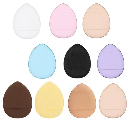 5/10Pcs Mini Finger Puff Foundation Small Air Cushion Powder Sponge Face Concealer BB Cream Cosmetic Applicator Makeup Tools