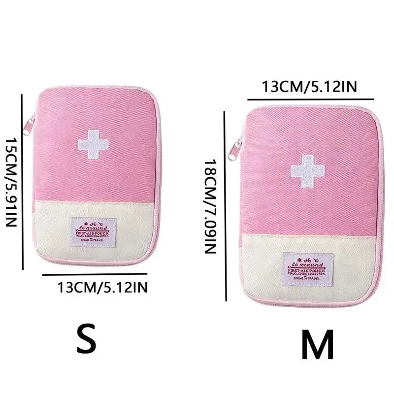 Outdoor Travel First Aid Kit Pouch Home Medicine Storage Bag Emergency Survival Medical Rescue Bag