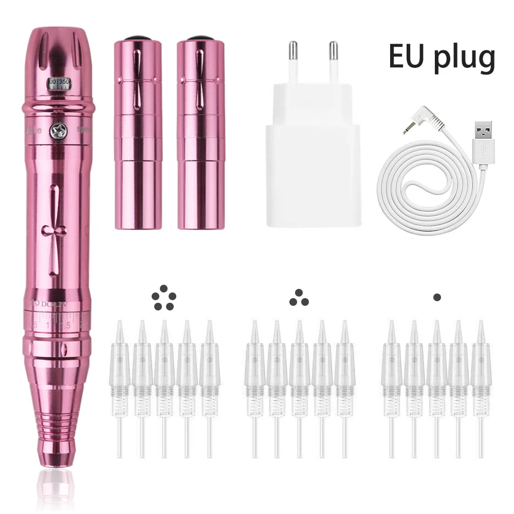 New Wireless PMU Machine Permanent Makeup Kits, Tattoo Pen For lip/Eyeliner / Eyebrows Microshading Microblading Tattoo Kits
