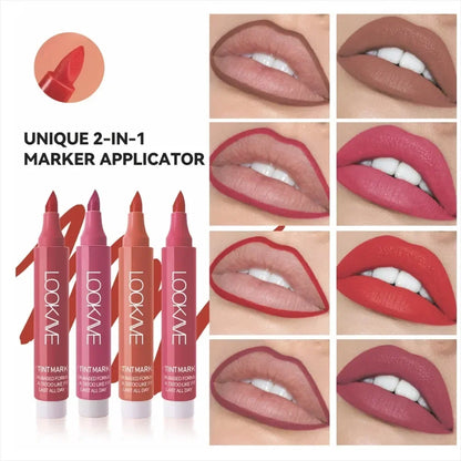 Plump Liquid Lipliner Pen Lasting Lipstick Marker Stick Waterproof Moisturize Matte Nude Red Contour Tint Lipgloss Tattoo Makeup