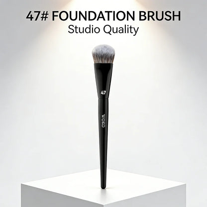 PRO 47 Foundation Brush Broom Foundation Shadow Brush Liquid Cream Blending Blush Angled Professional Makeup Brush Cosmetic Tool