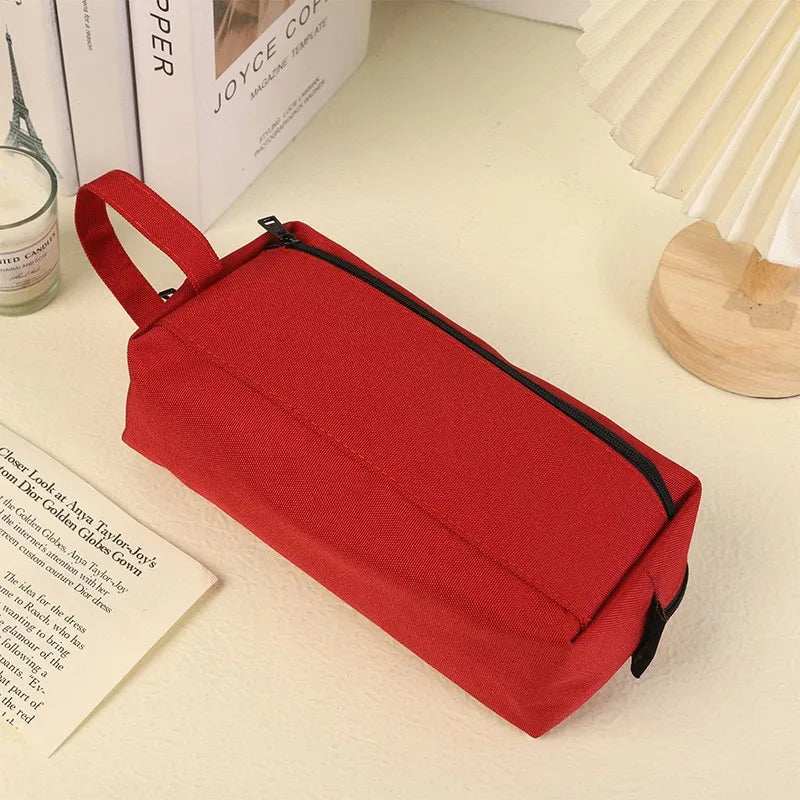 Cosmetic Bag Travel Toiletry Bagwater-Resistant Shaving Bag For Toiletries Accessories Foldable Storage Bags With Divider And Ha