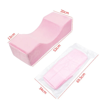 1Pcs Professional Lash Pillow Neck Support Grafting Eyelashes Soft Memory Foam Eyelash Extension Pillow Salon Makeup Tools