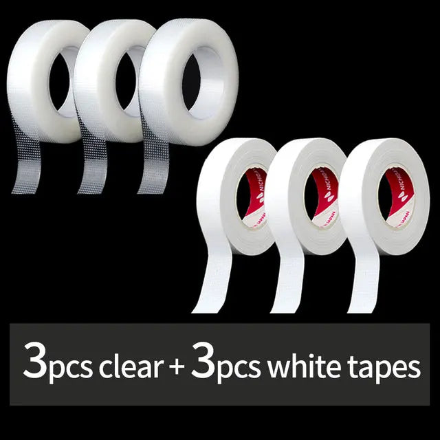 Lashtalk Eyelash Extension Tape Makeup Tool 6 PCs Breathable Anti-allergy Easy to Tear Micropore Professional False Fake Lashes
