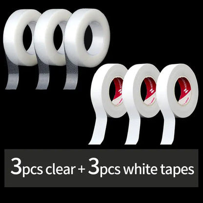 Lashtalk Eyelash Extension Tape Makeup Tool 6 PCs Breathable Anti-allergy Easy to Tear Micropore Professional False Fake Lashes