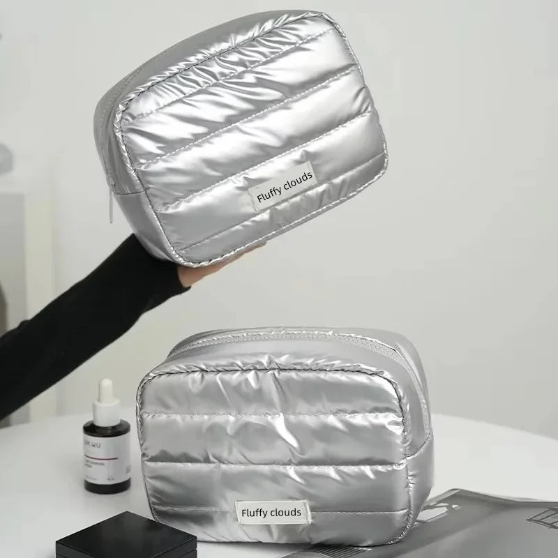 Fashion Large Capacity Makeup Bag Travel Organizer Portable Cosmetic Bag Multifunctional Storage Washbag