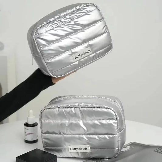 Fashion Large Capacity Makeup Bag Travel Organizer Portable Cosmetic Bag Multifunctional Storage Washbag