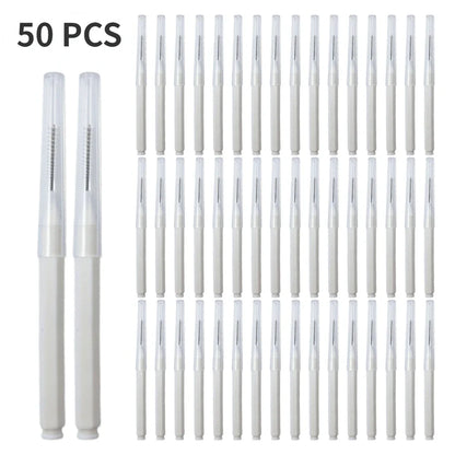 10/50PS Portable Mini Eyebrow Brushes Disposable Eyelash Brow Lifting Brush Applicators Lash Extension Comb Beauty Makeup Tools
