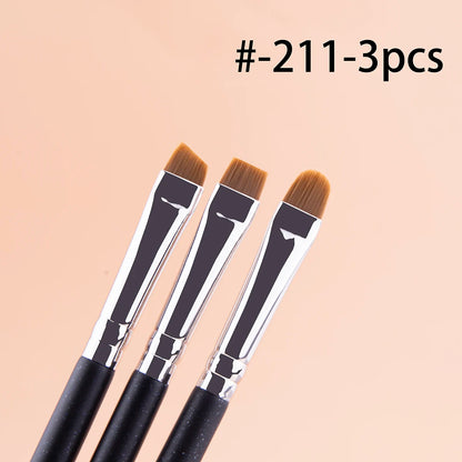 Eyebrow Concealer Brush Flat Eyebrow Brush Angled Ultra Thin Eye Line Concealer Makeup Brushes Precise Make Up Concealer Brush