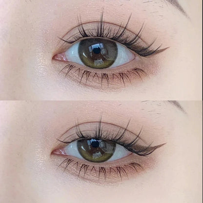 5 Pair Clear Band Lower Eyelashes Handmade False Eyelashes Bottom Lashes Natural Manga Lashes douyin makeup lash Extension