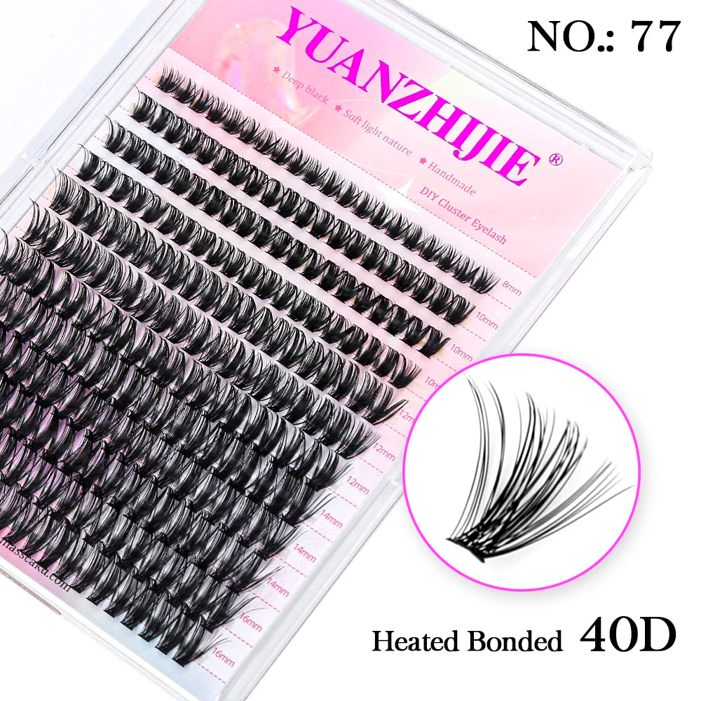 Super Cheap MASSCAKU Segemented DIY Handmade Make up Fake Lashes Cosplay Eyelashes Brush Bond maquillaje Makeup Products Fan