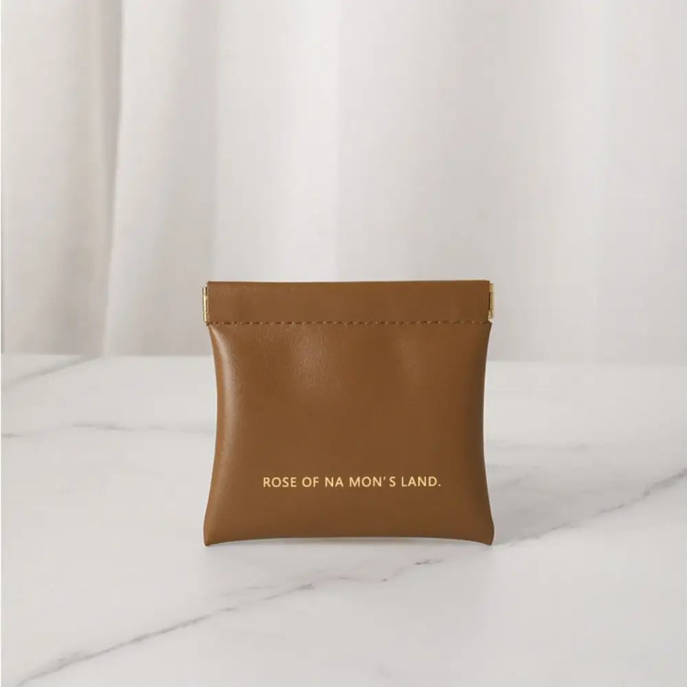 Fashion Simple Lipstick Makeup Bag Portable Mini Cosmetic Organizer Pouch PU Travel Jewelry Handbag Key Small Bags Storage Bag