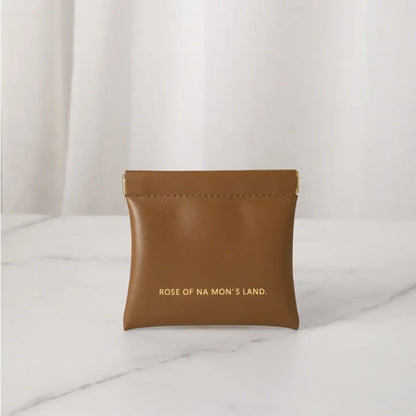 Fashion Simple Lipstick Makeup Bag Portable Mini Cosmetic Organizer Pouch PU Travel Jewelry Handbag Key Small Bags Storage Bag