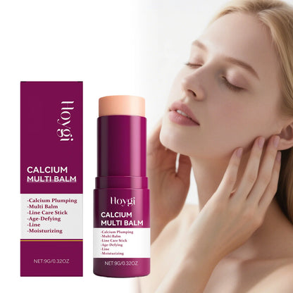 Hoygi Portable Solid Moisturizing Face Stick Lightweight Hydration Balm Winter Skincare Travel Friendly On the Go Moisturizer