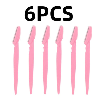 Sharp Scissors Eyebrow Trimmer Tool Makeup Grooming Tool Loose Packaging Eyebrow Razor Sharp Safe Efficient
