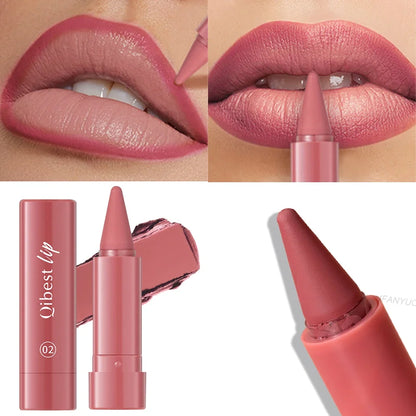 Lipstick Contouring Pencil Lip Liner 6 Color Velvet Matte Waterproof Long Lasting Smudge Proof Lip Stick Lips Makeup Cosmetic
