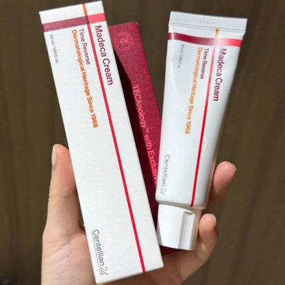 Korea Madeca Cream Time Reverse Moisturizer Long Lasting Hydration Dry Skin Daily Skincare Barrier Repair Reduce Wrinkles Lift