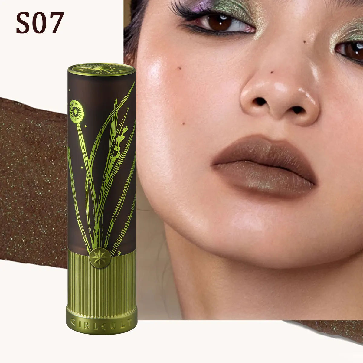 Girlcult Matte Lipstick,Silky Creamy Feel,Lightweight Non-Drying,Soft-Focus Finish,Long-Lasting Wear,Edgy Daily,Complete Makeup