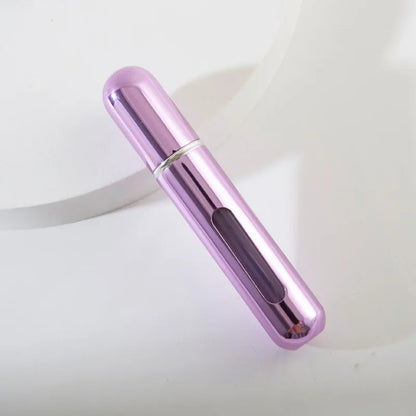 8/10ml Mini Portable Refillable Perfume Bottle Atomizer Pump Aluminum Spray Bottle Cosmetic Container Travel Makeup Tools