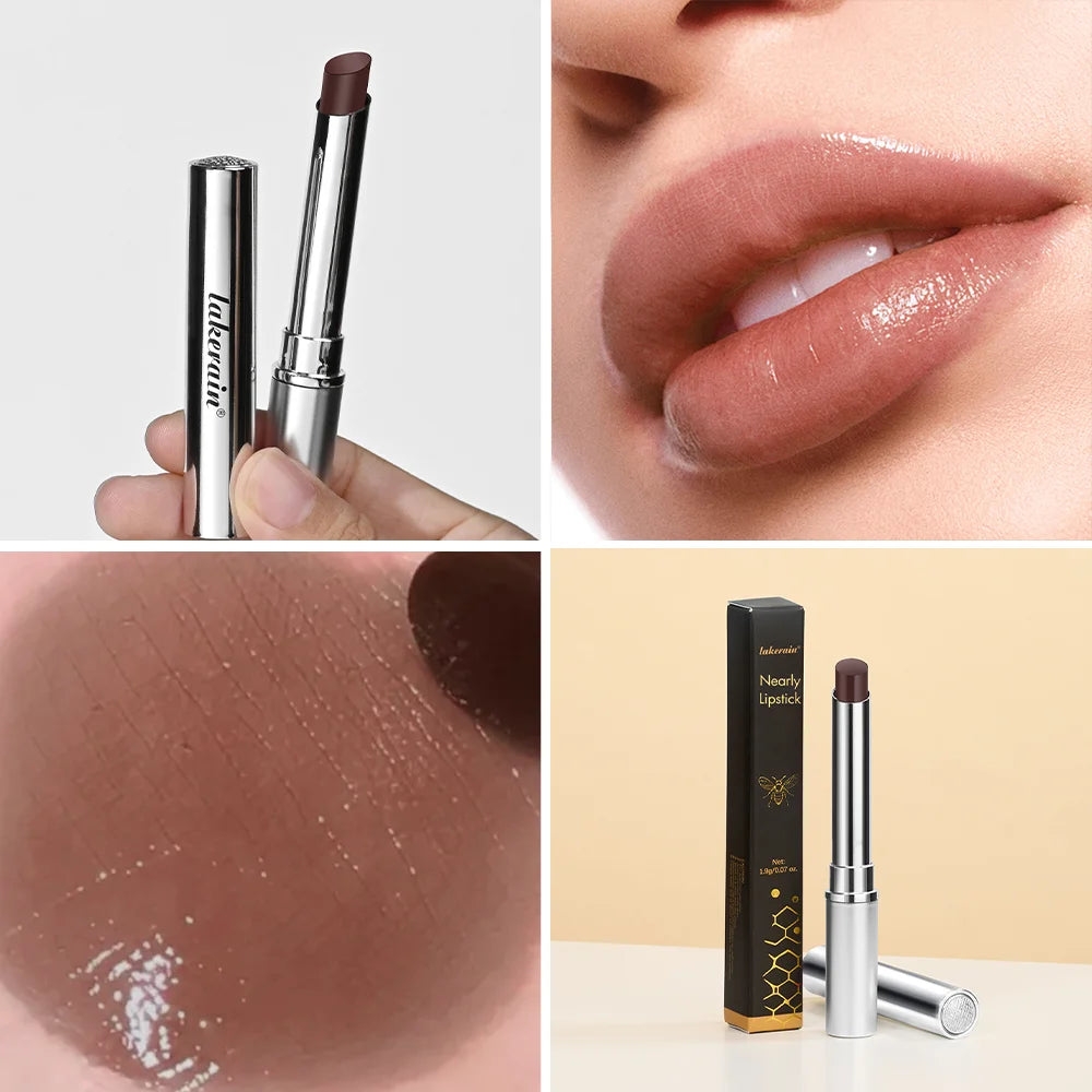 Long Lasting Moisturizing Lipstick Natural Lip Plumper Makeup Lip Plumping Gloss Cosmetics Exfoliating For Lip Care Product