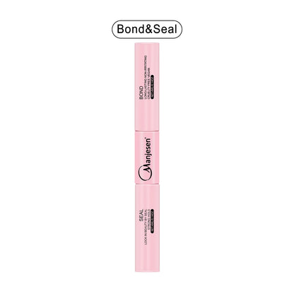 Lash Makeup set Bond and Seal Individual Lashes Glue and Seal Super Strong Hold Lash Extension Lash Glue Remover & Tweezers Kit
