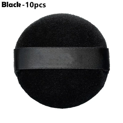 5/10Pcs Round Makeup Sponges Cosmetics Tools Soft Velvet Powder Puff Blender Sponges Facial Foundation Puffs Make Up Accessories