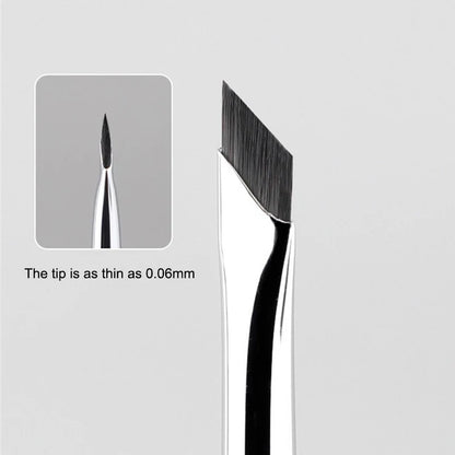 Blade Eyeliner Brush Ultra Thin Fine Angle Flat Eyebrow Brush Flat Sickle Eyeliner Brushes Precise Detail Brush Makeup Tools