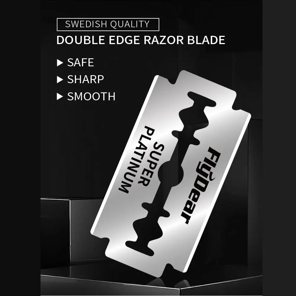 Old-fashioned double-sided razor blades Old-fashioned razor blades Manual razor blades Men's shaving razor blades