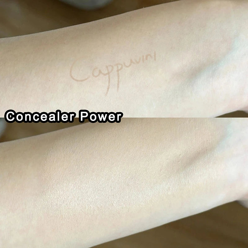 Moisturizing Concealer Air Cushion CC Cream Natural Waterproof Brighten Cushion Foundation High Coverage Makeup Base Cosmetics