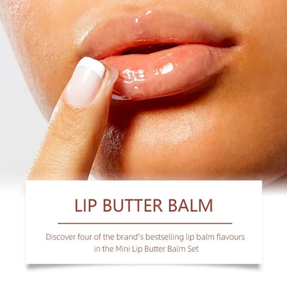 4-piece Lip Gloss Set Complete, Exquisite, Practical, Comfortable, Moisturizing, Natural, Portable Makeup Set