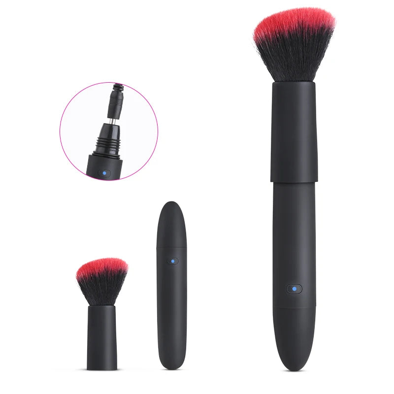 Makeup Brush Vibrator for Women Clit Vagina Stimulator AV Magic Dildo Wand Bullet Vibrator Female Masturbation Massager Sex Toys