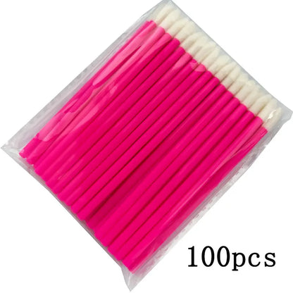 New 5/50/100 Pcs Disposable Lip Brush Eyelash Makeup Brushes Lash Extension Mascara Applicator Lipstick Wands Set Cosmetic Tools