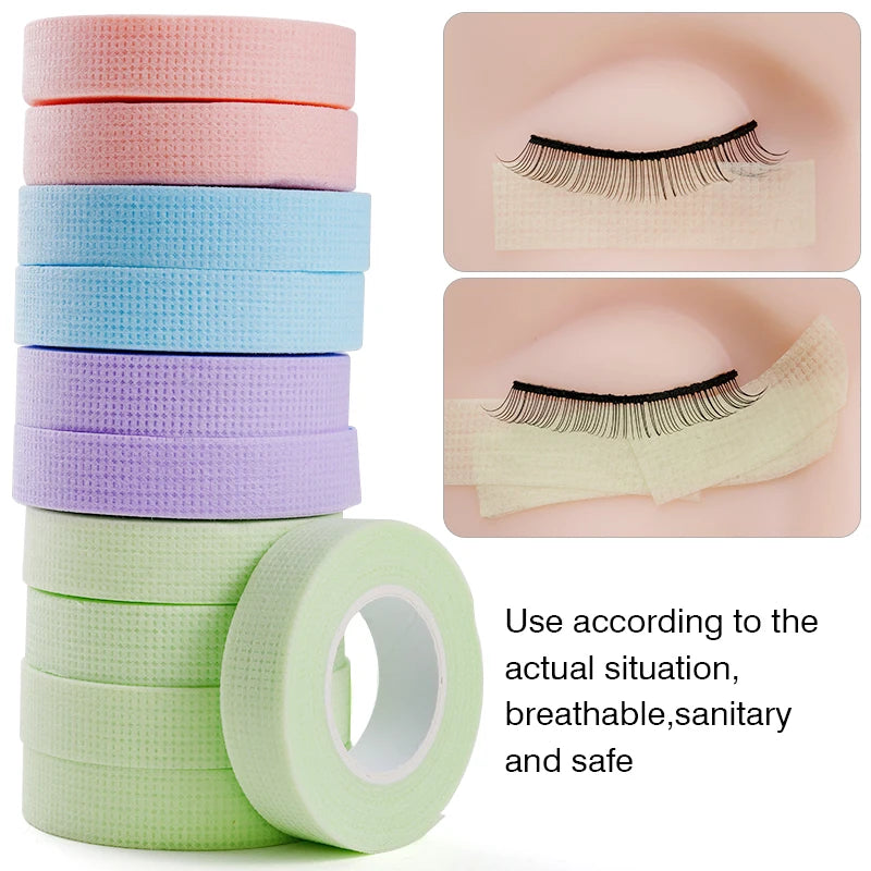 2/4PCS Micropore Eyelash Tape Lashes Lifting Tapes Under Eyes Breathable Easy To Tear Medical Tapes Eyelash Extension Supplies