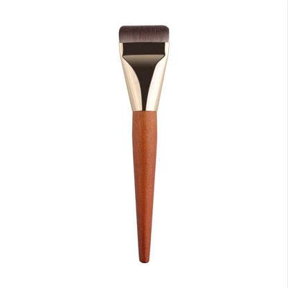 1/2pcs Ultra Thin Foundation Brush Soft Hair Thin Face Contour Brush Flat Contour Brush Blending Foundation Cream Makeup Brushes