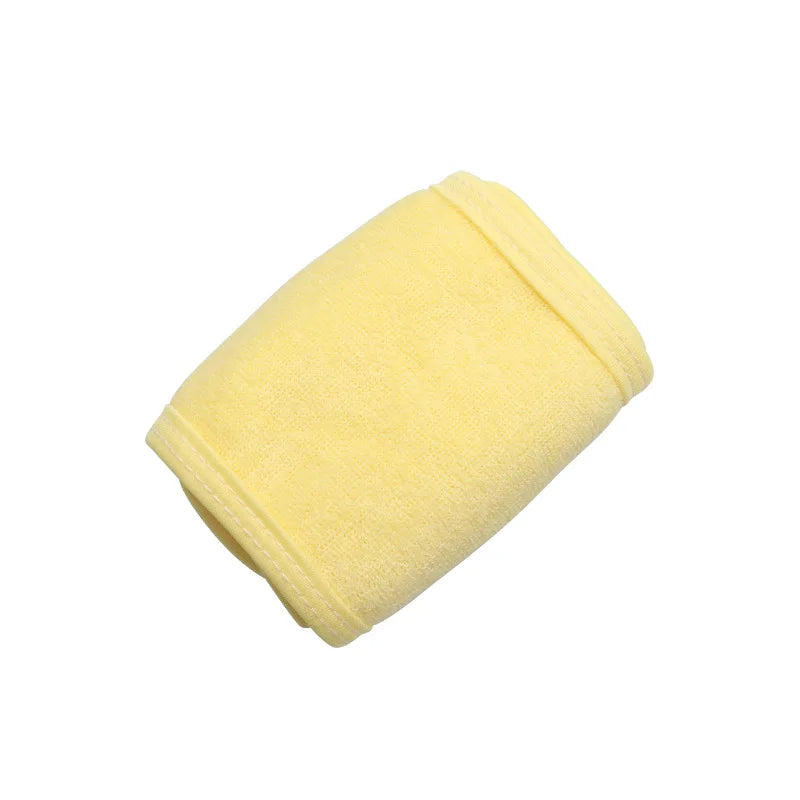 1 Pcs Makeup Hairband Eyelashes Extension Spa Facial Headband Makeup Towel with MagicTape Wrap Head Terry Cloth Headband Stretch