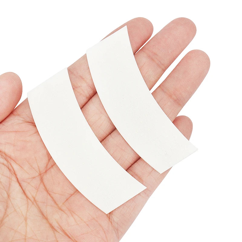 110 pcs Eyelash Foam Eyepad Painless Lash Supplies PE Eye Patch Easy Remove Tape Makeup Stickers Under Eyelash Pad Patch