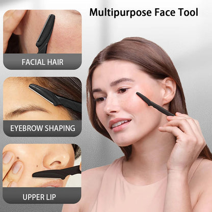 Eyebrow Razor Set Multipurpose Face Razors For Women and Men Dermaplaning Tool  Easy To Use Cutter Shaver Blades Makeup Tools