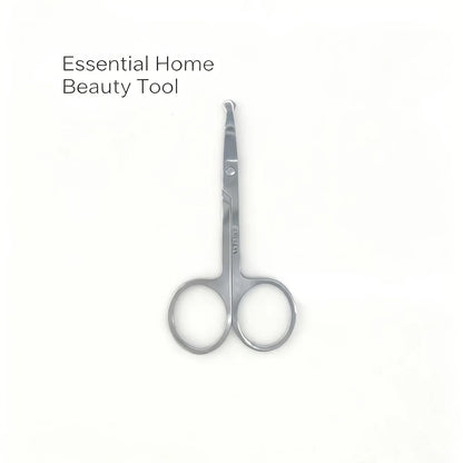 Round-headed safety eyebrow trimmer, 1-pack, precise cutting, won’t damage skin, multi-functional, portable design.