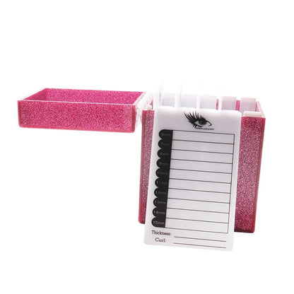 5/10 Layers False Lashes Storage Box Display Stand Organizer Boxes Eyelash Extension Glue Pallet Eyelashes Lifting Makeup Tool