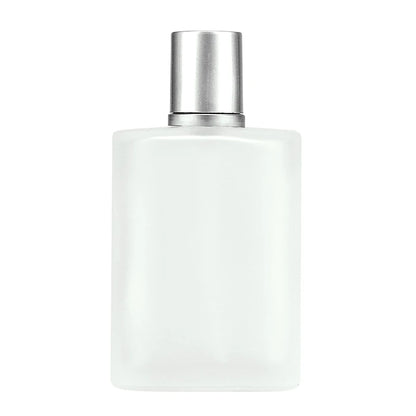 30ml screw top sandblasted glass perfume bottle liquid spray bottle empty bottle 50ml dispenser bottle empty makeup fine mist