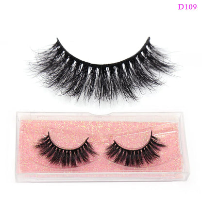 LEHUAMAO Eyelashes 3D Mink Lashes natural mink lashes for daily wear soft lashes Eyelash extension real Eyelash for makeup D103
