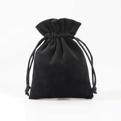 5Pcs Velvet Drawstring Bag 7x9cm 8x10cm 9x12cm 10x15cm 12x16cm 13x18cm 15x20cm Suede Flannel Gift Storage Pouch Makeup Organizer
