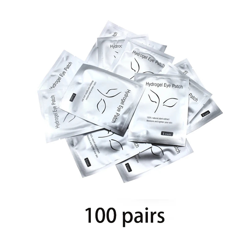 50/100pcs Eye Patches Eyelash Extension Under Eye Pads Makeup Eyelash Patches Tip Stickers Pads For Eyelash Extension Makeup