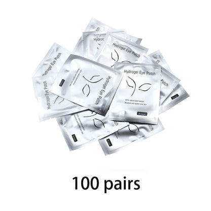 50/100pcs Eye Patches Eyelash Extension Under Eye Pads Makeup Eyelash Patches Tip Stickers Pads For Eyelash Extension Makeup