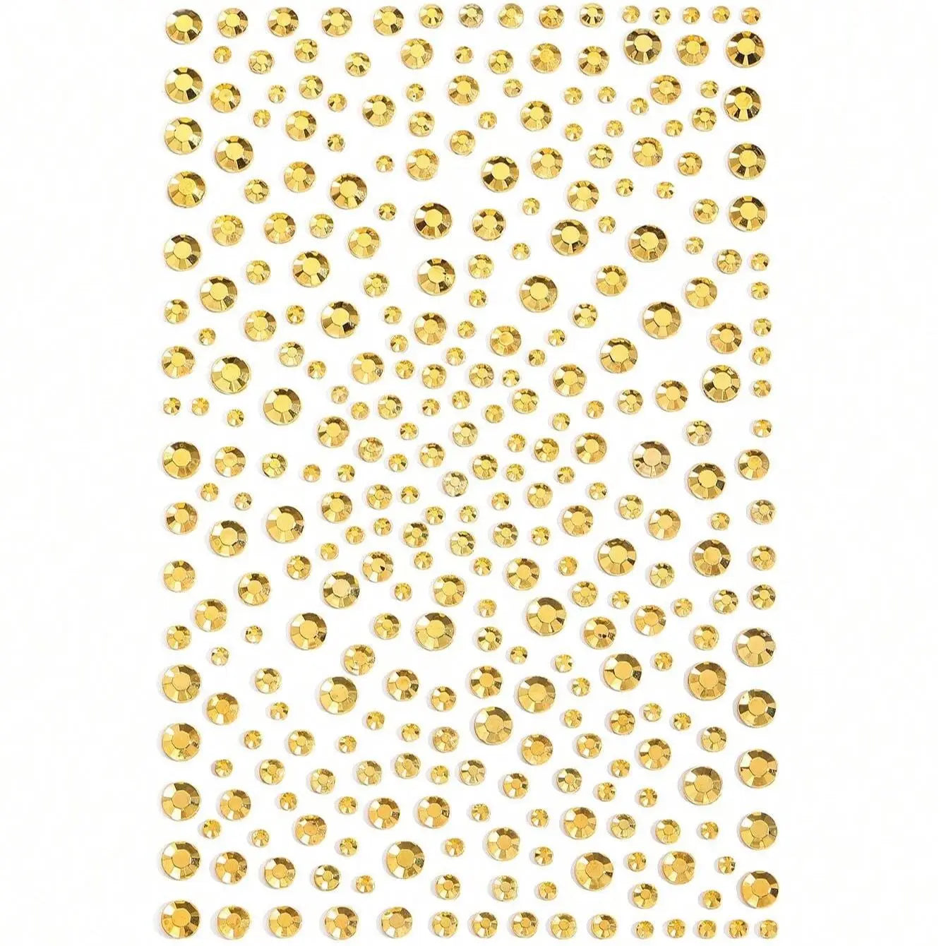 1/2/3Pcs Gold Face Gems Glitter Body Glittery Stereo Gem Stickers Rave Accessories Makeup Rhinestone Stickers For Music Festival