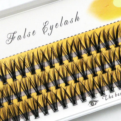 20D/30D Mink Eyelashes 1 Box/60 Bundles Natural Eyelash extension 3D Russia Individual Eyelash Cluster Makeup Tools Lashes Cilia