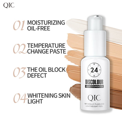 Foundation Magic Color Changing Foundation Liquid Soft Matte Long Lasting Hydrating Makeup Base