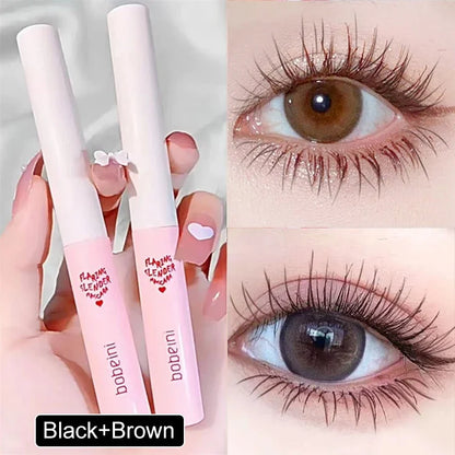 Black Brown Ultra-fine Mascara 3D Lengthens Eyelashes Extra Volume Waterproof Natural Lashes Female Makeup Korean Cosmetics