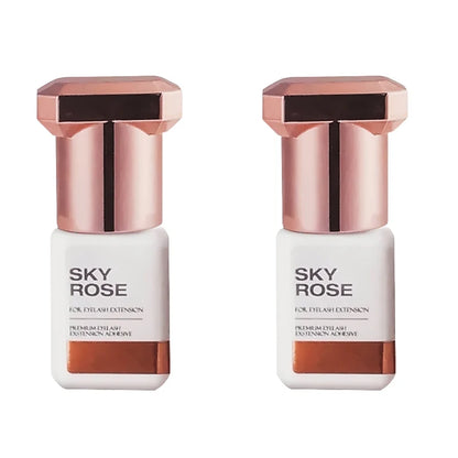 5 Bottles SKY Rose Glue Eyelash Extensions 1s Fast Drying Korea Sky Glue 5ml False Lash Glue Makeup Tools Adhesive Supplies Shop